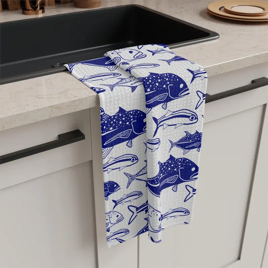 Small Fish, Big Dreams – Oama & Ulua Microfiber Towel